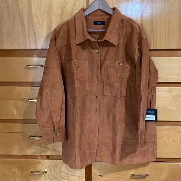 Able Joan Shacket in 1X - Picture 3 of 8